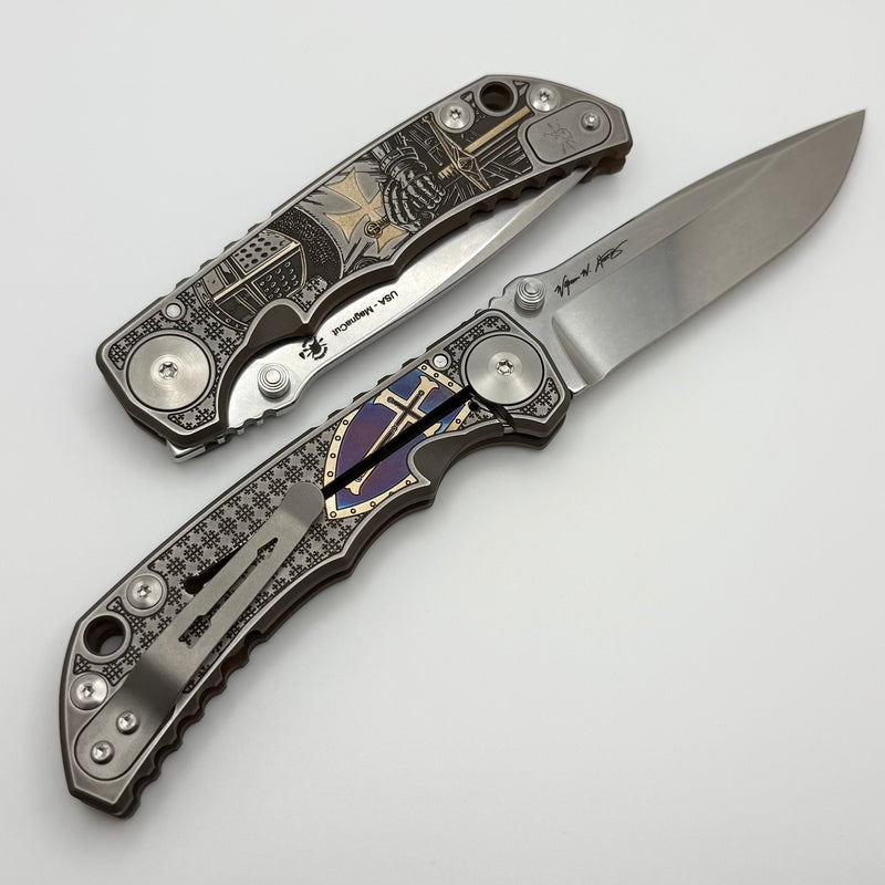 Spartan Blades Harsey Folder Templar Bronze Special Edition w/ 4