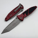 Microtech Socom Elite Tanto M/A Merlot Apocalyptic Standard 161-10APMR