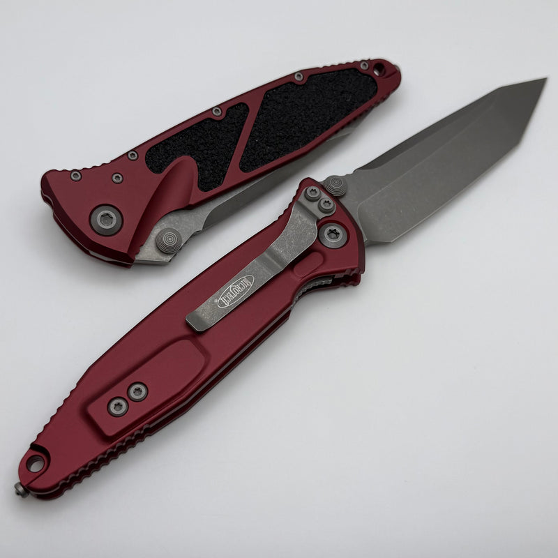 Microtech Socom Elite Tanto M/A Merlot Apocalyptic Standard 161-10APMR