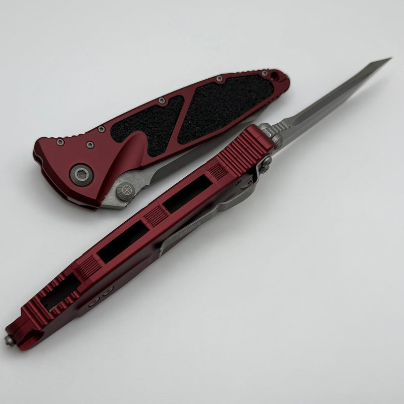 Microtech Socom Elite Tanto M/A Merlot Apocalyptic Standard 161-10APMR