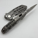 Reate Terminator-TX228 Bead Blasted Titanium Handles w/ Belt Satin M390
