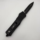 Microtech Combat Troodon D/E Black Standard GT Jade Green Signature Series S/N