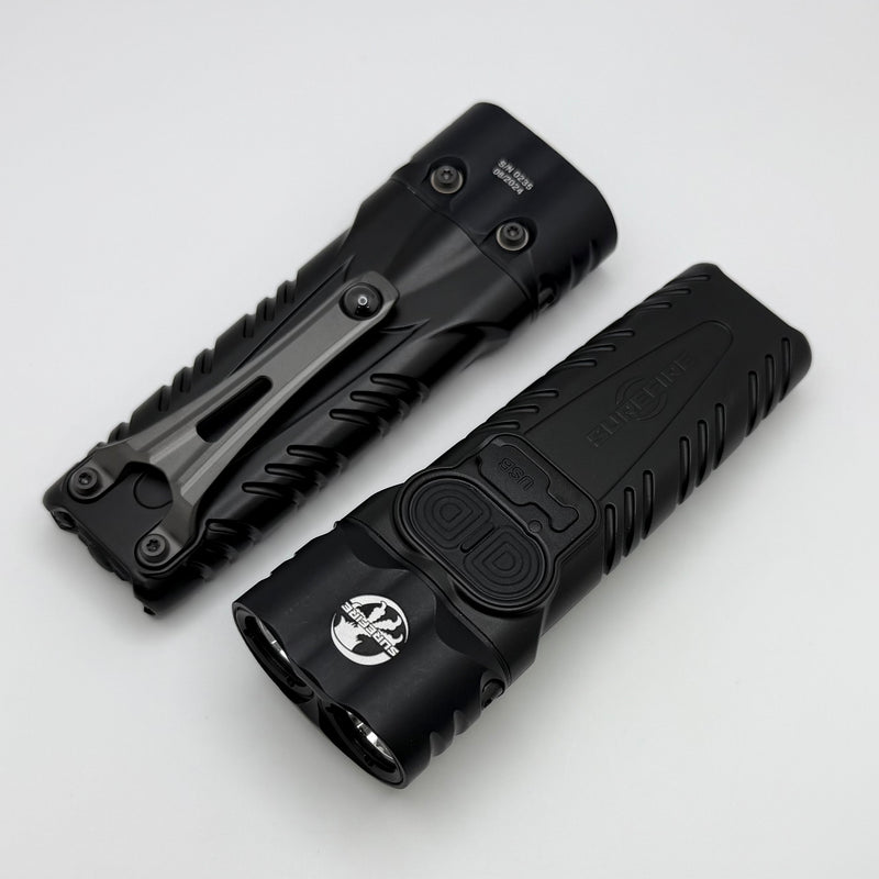 Microtech & Surefire Stiletto Pro II DLC Accents Flashlight 198-DLC
