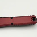 Grenade Blem Microtech Ultratech Gen IV D/E Tactical Standard w/ Merlot Handle 11224-1MR