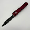 Microtech Ultratech Double Edge Black Standard & Merlot 122-1MR