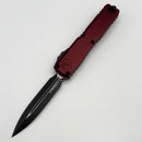 Grenade Blem Microtech Ultratech Gen IV D/E Tactical Standard w/ Merlot Handle 11224-1MR