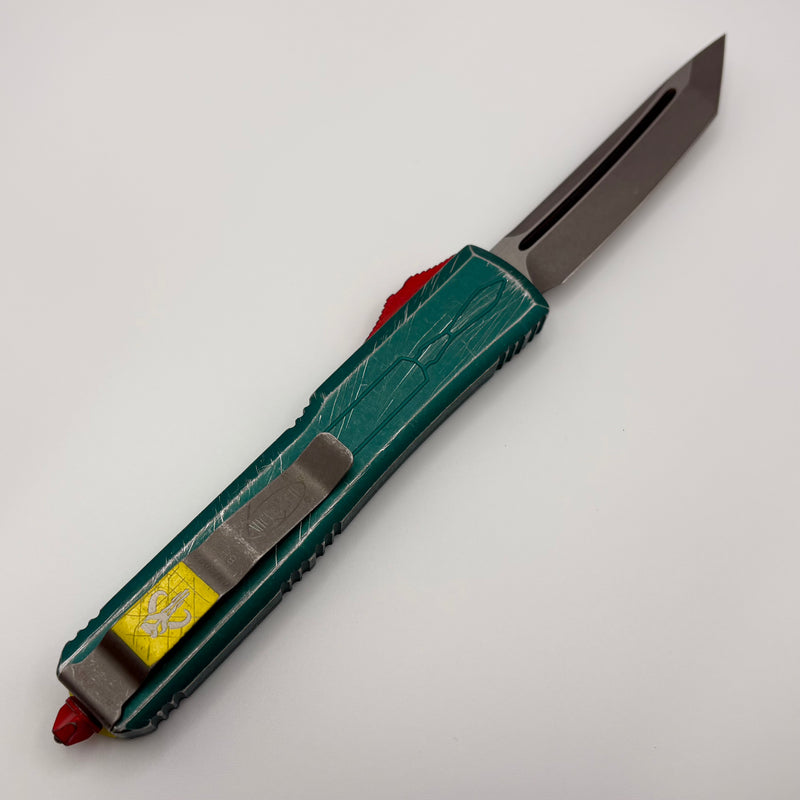 Microtech Ultratech Bounty Hunter w/ Tanto Stonewash 123-10BH