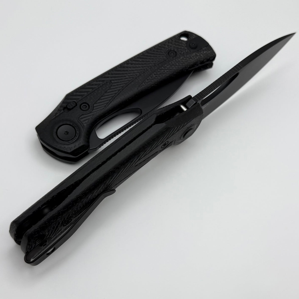 Reate Knives PL-XE Black Micarta Handles & PVD Nitro-V