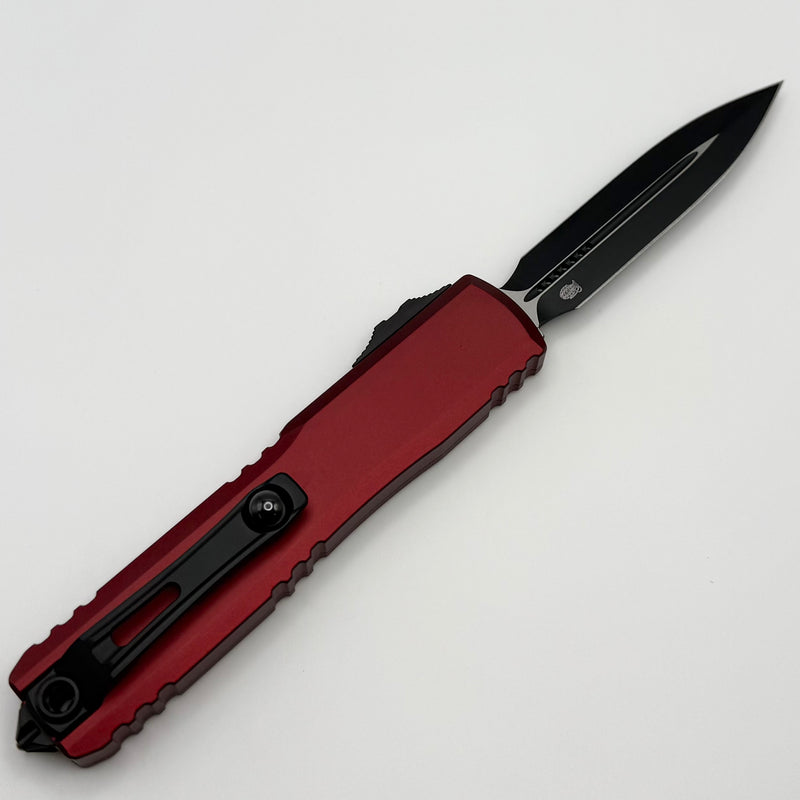 Factory Blem Microtech Ultratech Gen IV D/E Tactical Standard w/ Merlot Handle 11224-1MR
