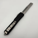 Microtech Ultratech Hellhound Razor Stonewash Standard & Black 119R-10S