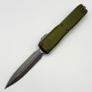 Factory Blem Microtech Ultratech Gen IV D/E Apocalyptic Standard w/ OD Green Handle 11224-10APOD