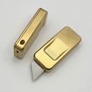 Rivery Manufacturing Zero Agent Newton Brass w/ Changeable Razor Blade