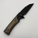 Pre-Owned Chaves Knives Street Sangre Flipper The Suit w/ Titanium Integral Handle