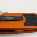 Factory Blem Microtech Socom Elite Auto w/ Orange Tangerine Handles & Black Tanto 161A-1OT