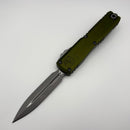 Factory Blem Microtech Ultratech Gen IV D/E Apocalyptic Standard w/ OD Green Handle 11224-10APOD