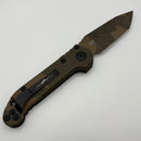 Factory Blem Microtech Knives LUDT Gen III Smooth Handle Badlands Topographic Tanto 1136S-1TPBNCS-Z4