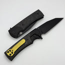 Chaves Knives Street Sangre Flipper YKWII w/ Carbon Fiber Inlaid Titanium Integral Handle