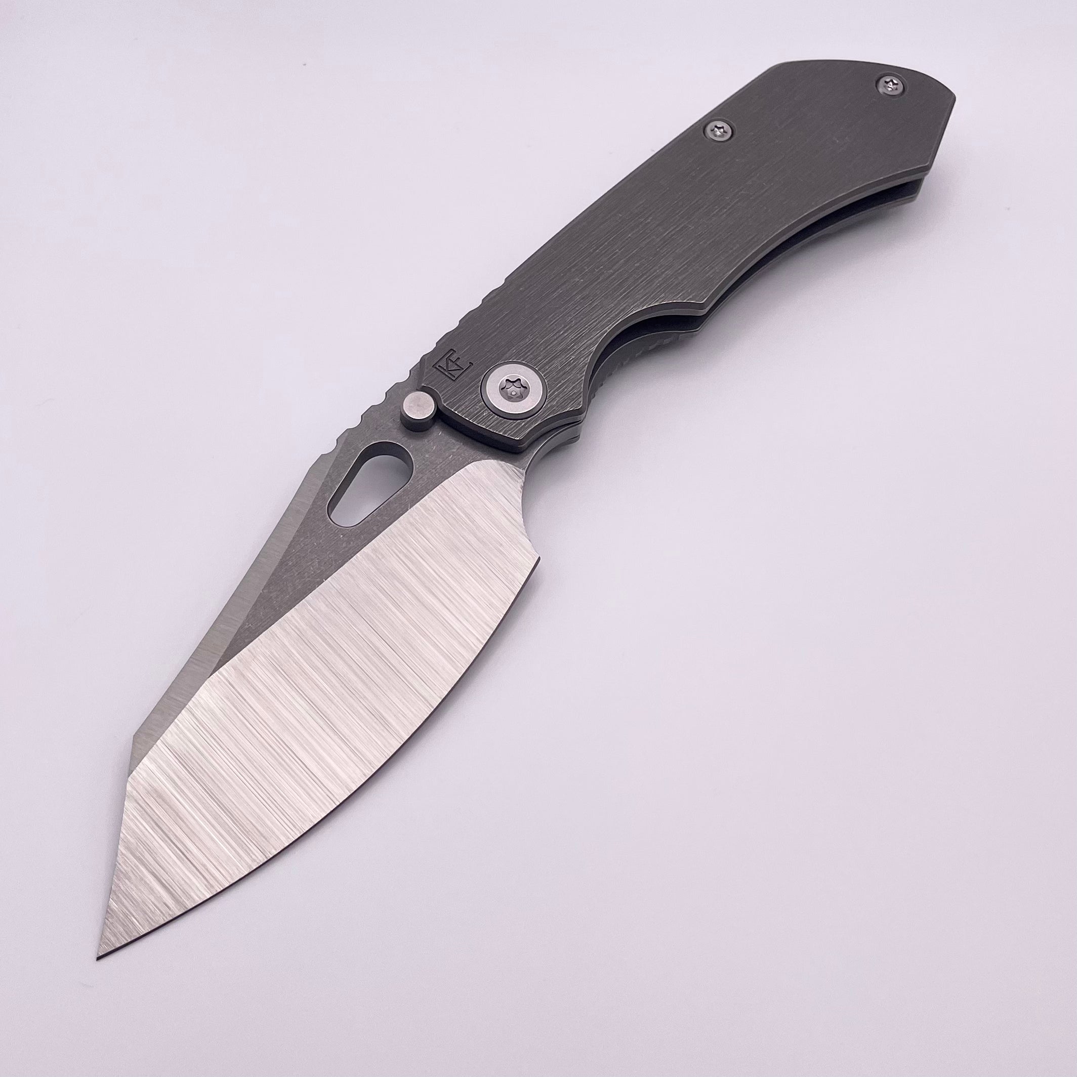 BLEMISH Custom Knife Factory Rotten Design Evo 4.0 Machine Grind S90V