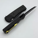 Chaves Knives Street Sangre Flipper YKWII w/ Carbon Fiber Inlaid Titanium Integral Handle