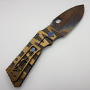 Medford TFF-1 Fat Daddy Bead Blast/Bronze Lazy River Handles w/ S35 Vulcan