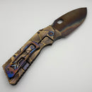 Medford TFF-1 Fat Daddy Bronze/CuRose Stained Glass Handles w/ S35 Vulcan