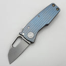 Demko Knives Custom Nano Shark w/ Anodized Textured Titanium Handles & MagnaCut