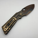 Medford TFF-1 Fat Daddy Bead Blast/Cement/Bronze Teardrop Handles w/ S35 Vulcan