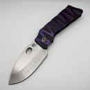 Medford TFF-1 Fat Daddy Bead Blast/Brush/Violet Lazy River Handles w/ Satin MagnaCut