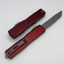 Microtech Ultratech Gen IV T/E Apocalyptic Standard w/ Merlot Handle 11234-10APMR