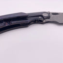 BLEMISH Custom Knife Factory Rotten Design Evo 4.0 Zircuti Handles & Damasteel