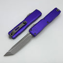 Microtech Ultratech Gen IV T/E Apocalyptic Standard w/ Purple Handle 11234-10APPU