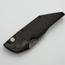 Hypercut Dharma Titanium Handles w/ Carbon Fiber Inlays & Damascus