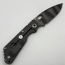Mick Strider SnG w/ Flamed Titanium & Tiger Stripe CPM-20CV