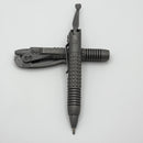 Microtech Siphon Pen II Stainless Steel Apocalyptic Claw Frag Signature Series 401-SSFR-APCS