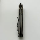 Pre-Owned Microtech MTX2 D/A Canvas Micarta Handle & Serrated Black S30-V