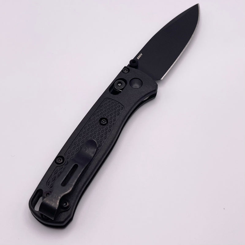 PRE OWNED Benchmade Mini Bugout CF-Elite & Cerakote S30V 533BK-2