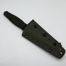 Scorpion 6 S6 CD Fixed Blade w/ OD Green Paracord Wrapped Handles & 1075