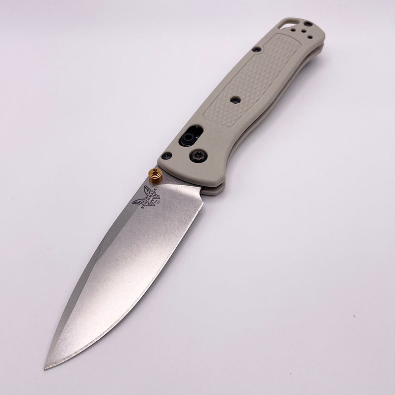 PRE OWNED Benchmade Bugout Tan Grivory & S30V 535-12