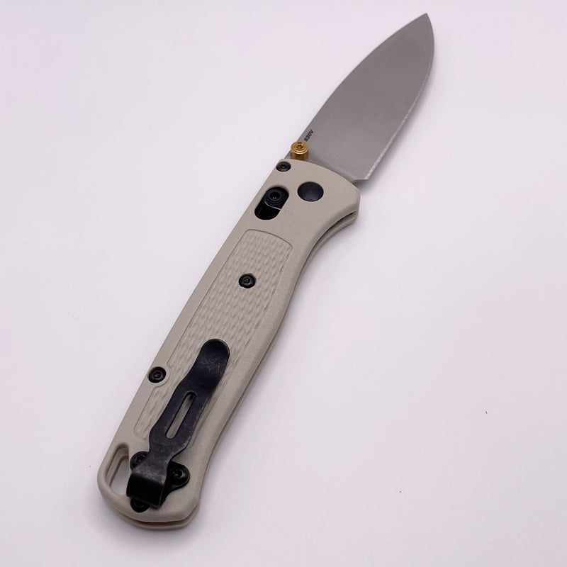 PRE OWNED Benchmade Bugout Tan Grivory & S30V 535-12