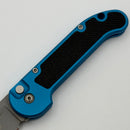 Microtech Mini UDT w/ Blue Aluminum Handle & Bead Blast Blade