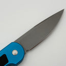 Microtech Mini UDT w/ Blue Aluminum Handle & Bead Blast Blade