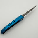 Microtech Mini UDT w/ Blue Aluminum Handle & Bead Blast Blade
