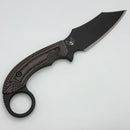 Bat Cave Blades KaramBat Fixed Blade w/ Nitro-V Steel & G-10 Handles