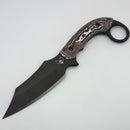 Bat Cave Blades KaramBat Fixed Blade w/ Nitro-V Steel & Carbon Fiber Handles