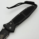 Microtech Socom D/A Vintage w/ Black Aluminum Handle & Black Tanto Serrated 154-CM