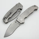 Demko Knives MG AD20 w/ Textured Titanium Handles & CPM-3V Kopis