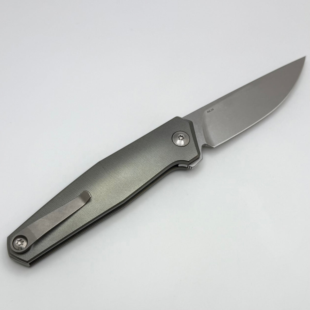 Pre Owned Jens Anso Toko Titanium Cuprum Handles w/ RWL-34 #439