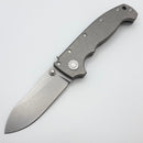 Demko Knives MG AD20 w/ Smooth Titanium Handles & MagnaCut Butcher