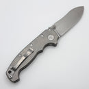 Demko Knives MG AD20 w/ Smooth Titanium Handles & MagnaCut Butcher