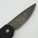 Pre-Owned Microtech UDT Vintage Raindrop Damascus w/ Black Aluminum Handle